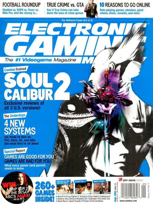 Electronic Gaming Monthly Issue 170 (September 2003) cover